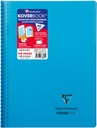 Notebook Wirebound Wraparound Transparent Pp 21X29,7Cm 80Sh. Lined + Margin Ass Colr, Koverbook