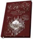 Notebook Harry Potter - Cahier A5 Carte Du Maraudeur X4