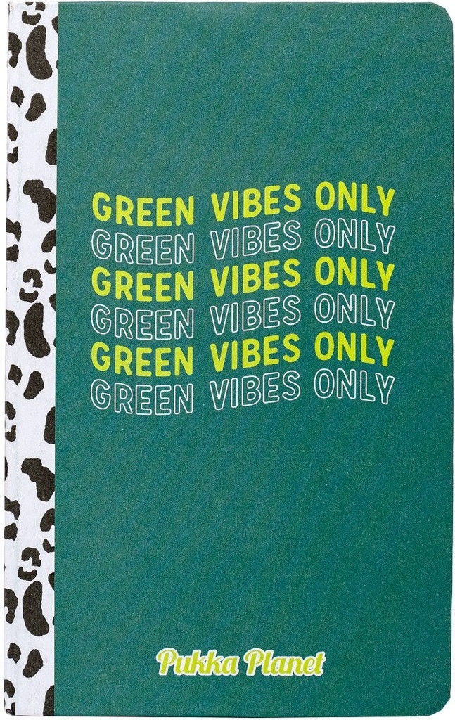 Pukka Planet Soft Cover "Green Vibes Only" (Box 24)