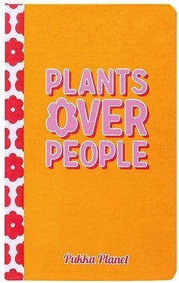 Pukka Planet Soft Cover "Plants Over People" (Box 24)