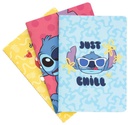 DISNEY STITCH TROPICAL PACK OF 3 A5 NOTEBOOKS