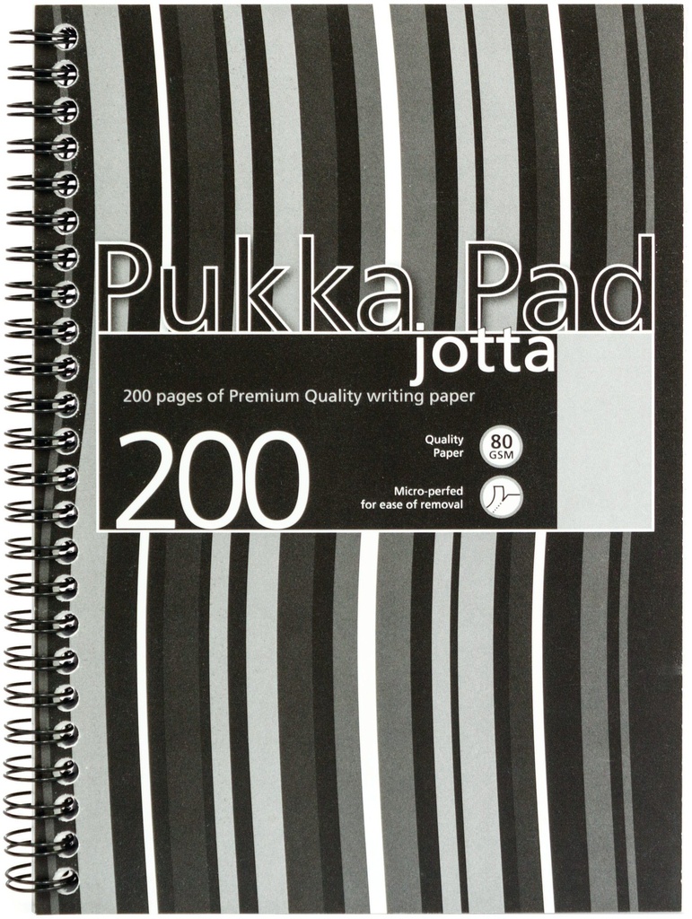 A5 Polyprop Jotta Pad 200 Pages Pukka Pad