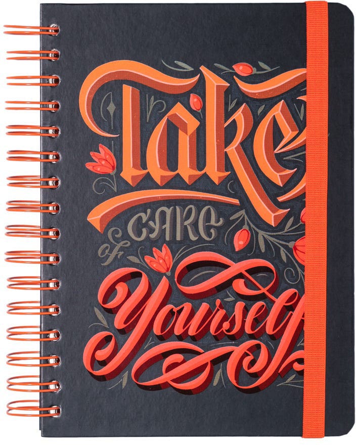 Notebook Hard Cover A5 Bullet Journal Anna Rolskaya
