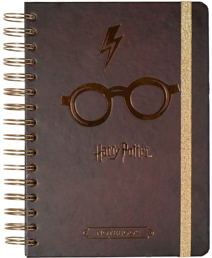Notebook Hard Cover A5 Bullet Journal Harry Potter