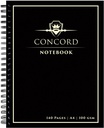 Notebook A4 Lined, 70Sh, 100Gsm, Margin & 4 Hole Punched, Spiral-8956-CON