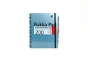 A4 Metallic Exec Project Book - 5 subjects 200 pages Metallic Blue Color Pukka Pad