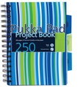 A5 Project Book - 3 Subjects 250 Pages Pukka Pad