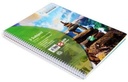3 Subject Spiral PVC NoteBook 11" X 8.5" 120'S