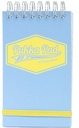 Pastel A7 Pocket Book 100 Pages Blue Color Pukka Pad