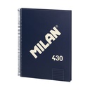 Spiral notebook, lined paper, 80 A4 sheets, 1918 series, blue
