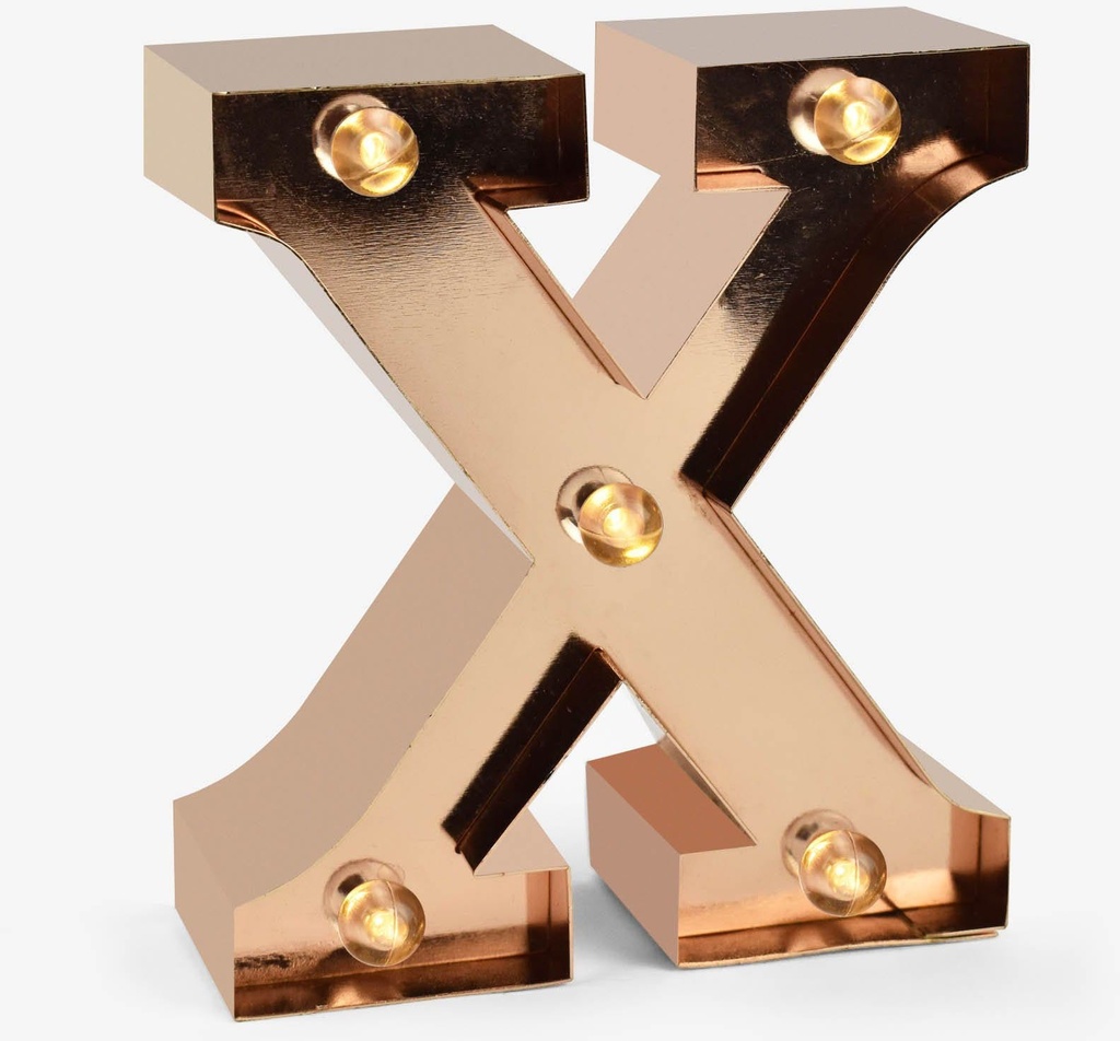 Mini Letter Light - X