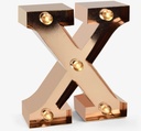 Mini Letter Light - X