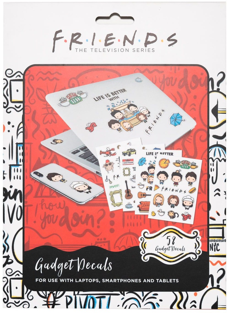 Friends Gadget Decals