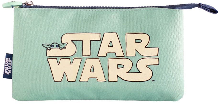 Pencil Case Triple Star Wars The Mandalorian