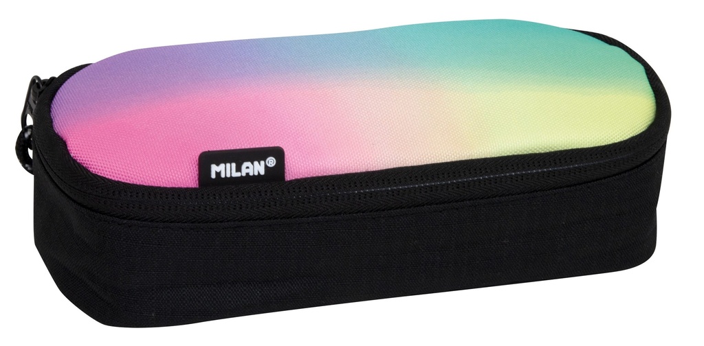 Pencil Case Oval Sunset Black