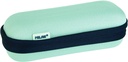 Semi-rigid oval pencil case 1918 series, green