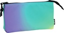 5-pocket pencil case Sunset series, turquoise