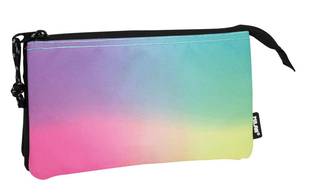 5-pocket pencil case Sunset series, black
