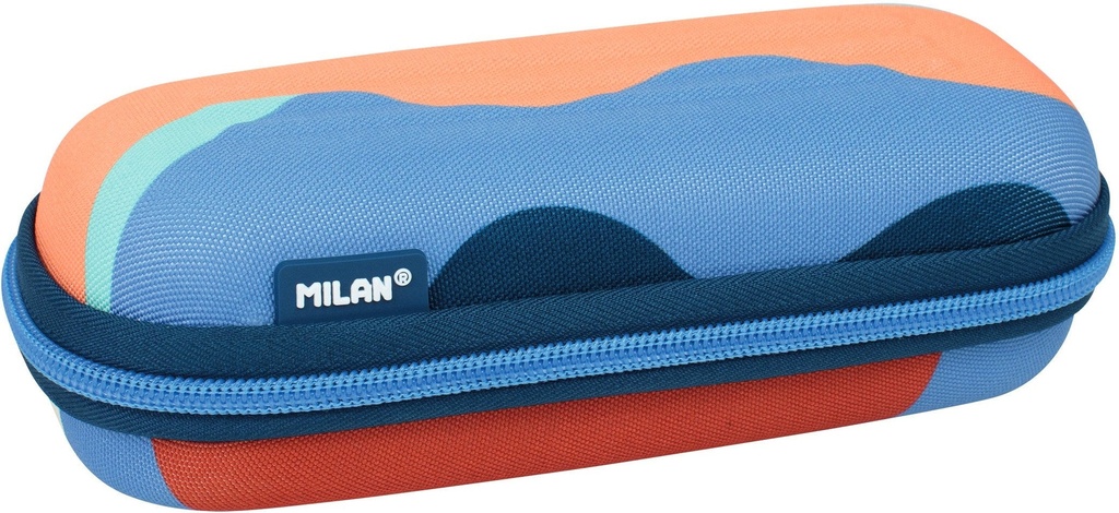 Semi-Rigid Oval Pencil Case The Fun Series, Multicolour
