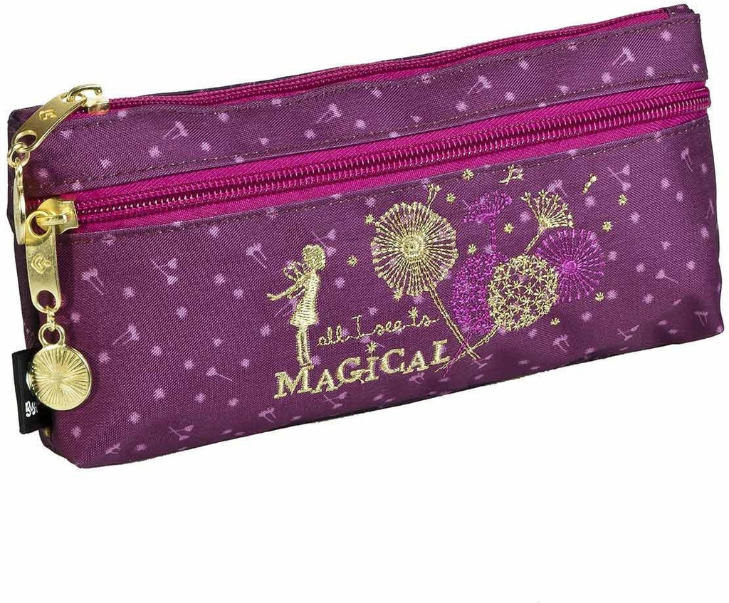 Pencil Case Double Zip - MAGICAL - 2020/2021