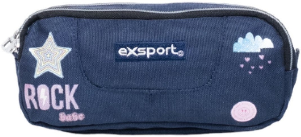 Exsport Icon Pencil Case 2 Compartment