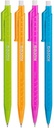 Mechanical Pencil - 0,7mm triangular, mixed colours (light green,orange,pink,turquoise)