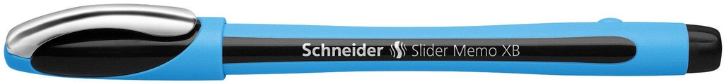 Ballpoint Pen Slider Memo XB Black Schneider