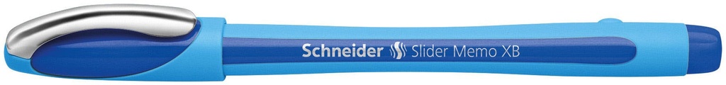 Ballpoint Pen Slider Memo XB Blue Schneider
