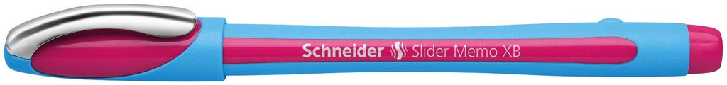 Ballpoint Pen Slider Memo XB Pink Schneider