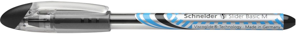 Ballpoint Pen Slider Basic M Black Schneider