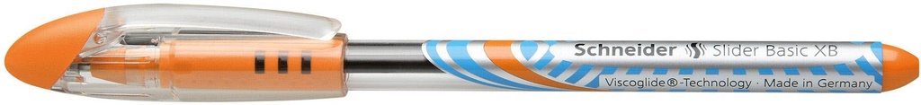 Ballpoint Pen Slider Basic XB Orange Schneider