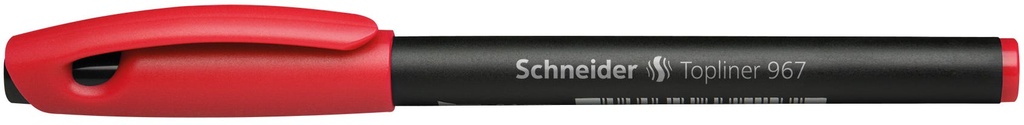 Fineliner Topliner 967 04 Red Schneider