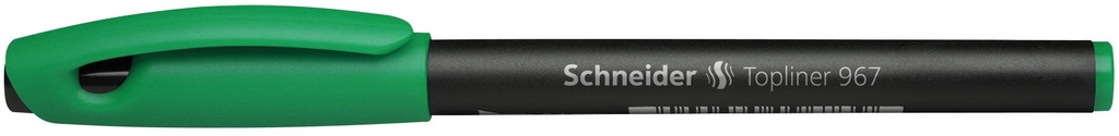 Fineliner Topliner 967 04 Green Schneider
