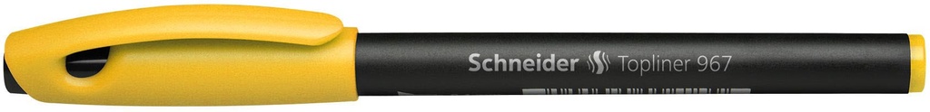 Fineliner Topliner 967 04 Yellow Schneider