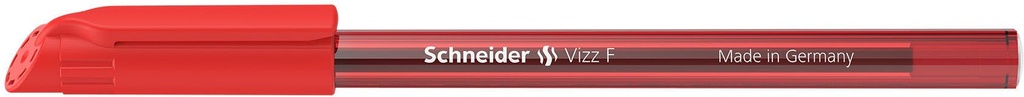 Ballpoint Pen Vizz F Red With Gelco Technology Schneider