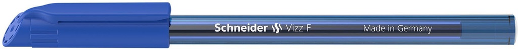 Ballpoint Pen Vizz F Blue With Gelco Technology Schneider