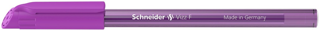Ballpoint Pen Vizz F Violet With Gelco Technology Schneider