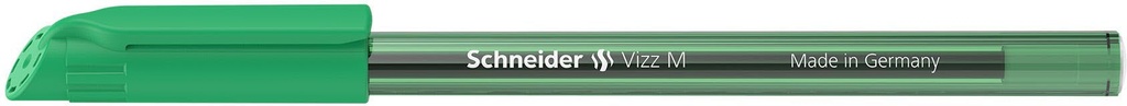Ballpoint Pen Vizz M Green With Gelco Technology Schneider