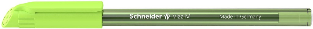 Ballpoint Pen Vizz M Light Green With Gelco Technology Schneider
