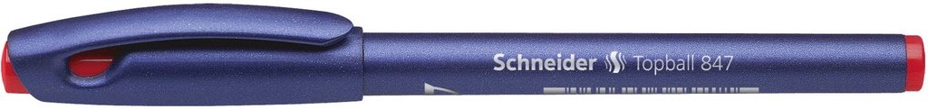 Rollerball Topball 847 05 red Schneider
