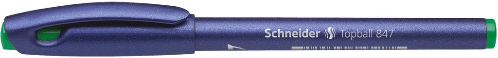 Rollerball Topball 847 05 green Schneider