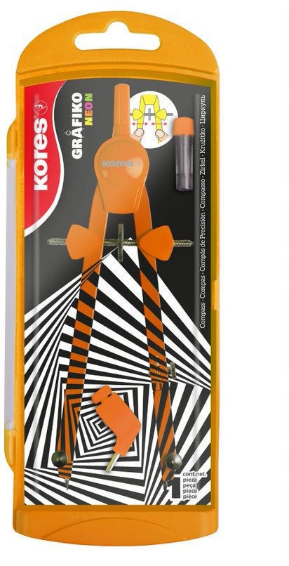 GRAFIKO NEON, Compass Metal high precision, rapide adjustement