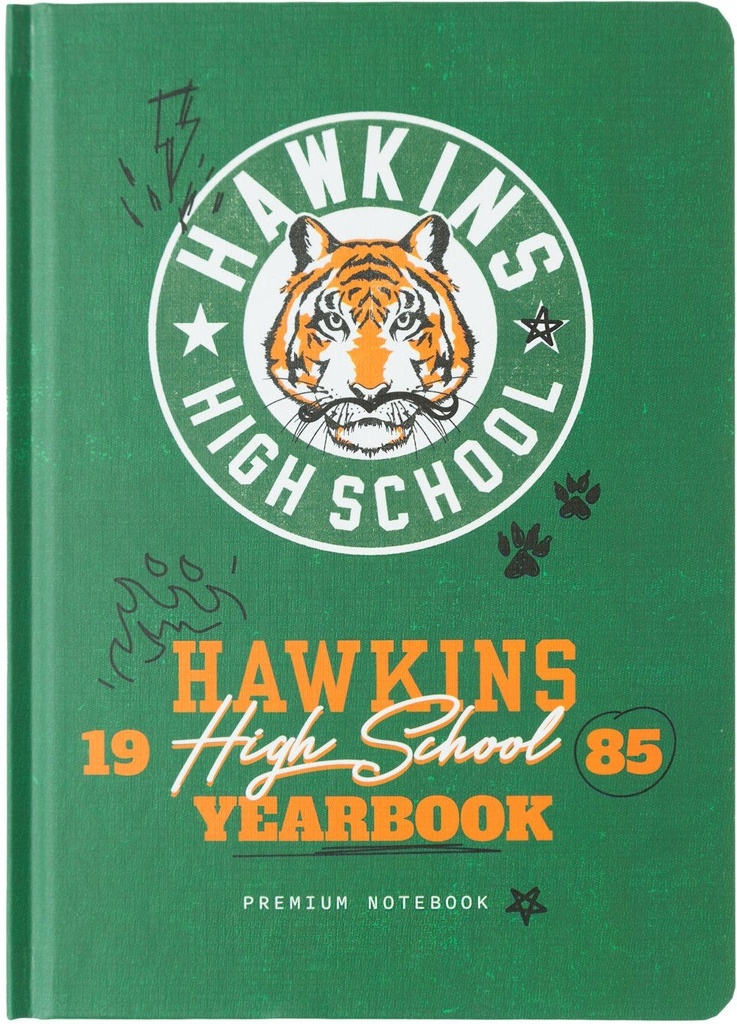 STRANGER THINGS HIGH SCHOOL PREMIUM A5 NOTEBOOK