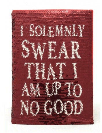 Harry Potter A5 Sequin Premium Notebook