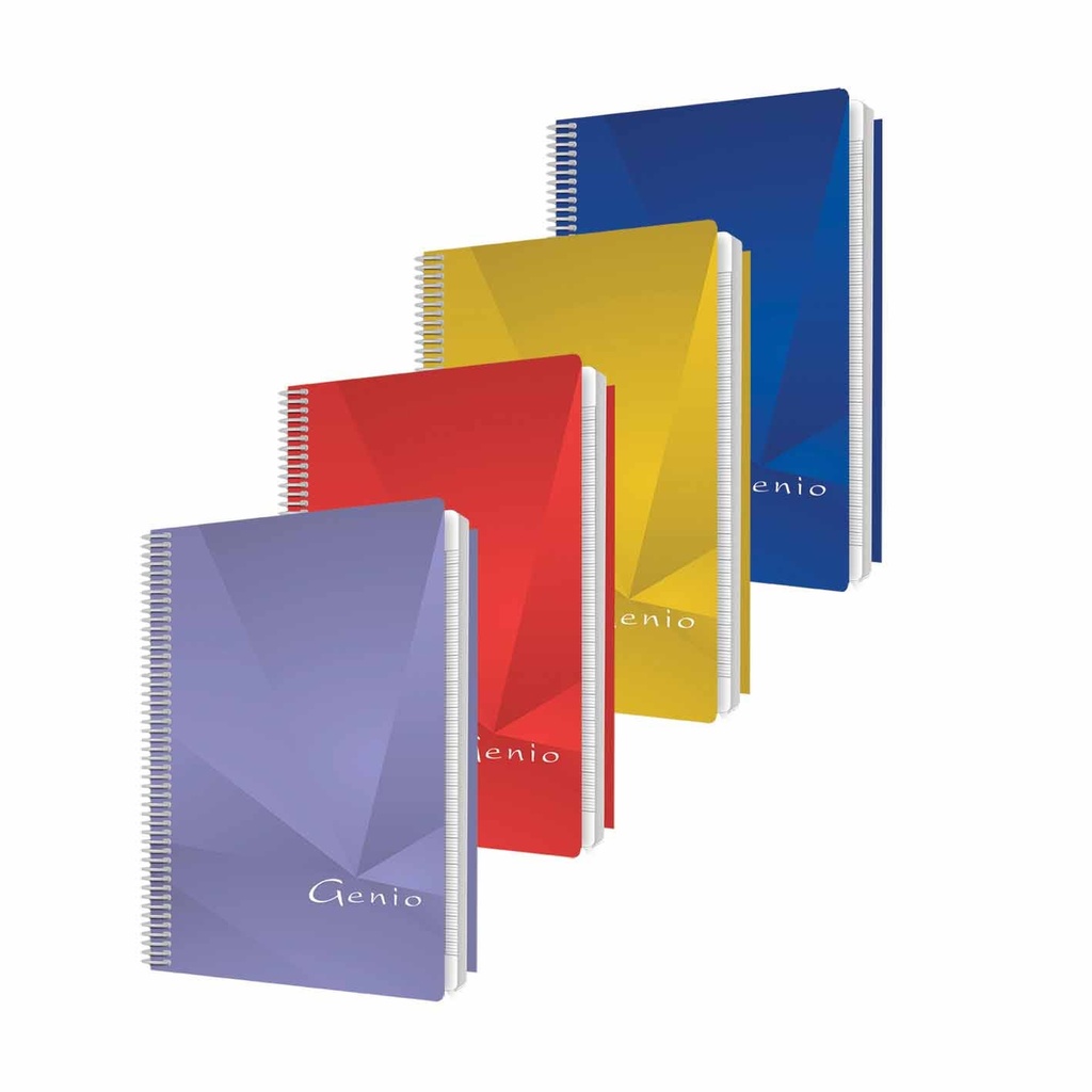 University Notebook 96SH, A4, 70Gsm Hard cover, Spiral Ass