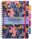 Pukka Bloom B5 Hardcover Project Book Asst Col (4 pcks of 3)