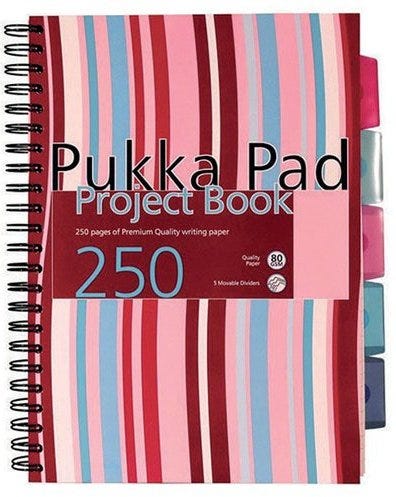 Hardback Project Book A4