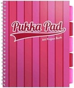 Vogue Project Book A4 Assorted Pink & Blue (4 packs of 3)