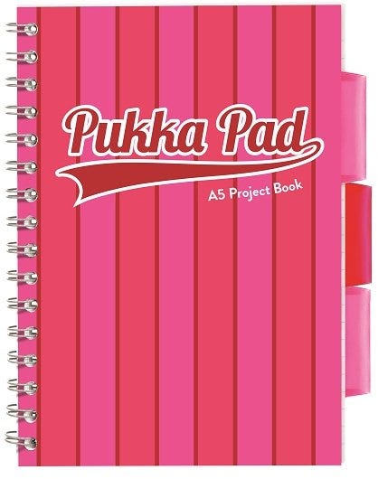 Vogue Project Book A5 Assorted Pink & Blue