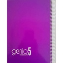 GENIO 5 Subjects Spiral Lines 70g 200sh- 21x27.5cm
